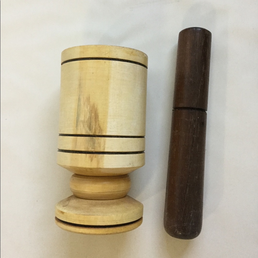 South West Africa WOOD MORTAR & PESTLE Hand Made❤️ - Picture 8 of 8